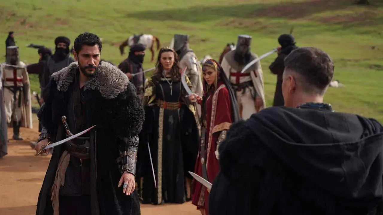 مسلسل صلاح الدين الايوبي الحلقة 69 التاسعة والستون مدبلجة HD